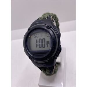 Nelsonic Rare Vintage Digital Watch Nylon Paracord Watch New Battery
